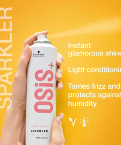 Schwarzkopf OSiS+ Sparkler Shine Spray - In Sfeerbeeld - Vakkappers
