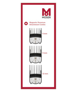 Moser Magnetic Premium Opzetkammenset 3 stuks – 6 tot 12mm