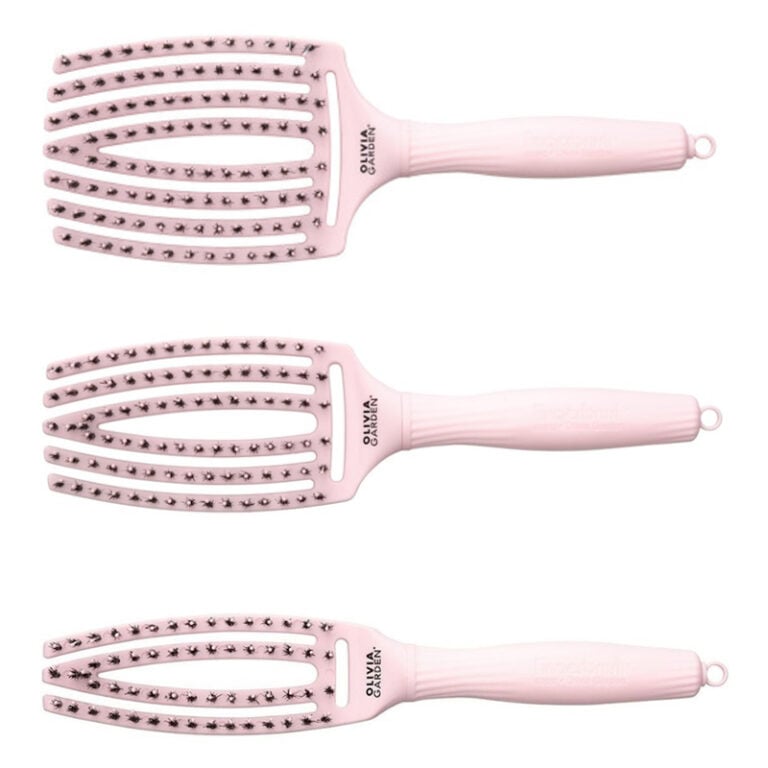 Olivia Garden Fingerbrush Combo Pastel Pink - Hero - Vakkappers