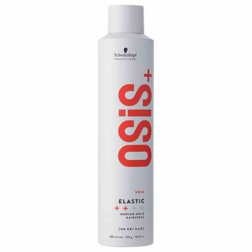 Schwarzkopf OSiS+ Elastic Medium Hold Hairspray 300ML - Hero - Vakkappers