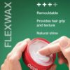 Schwarzkopf OSiS+ Flexwax Strong Cream Wax - In Sfeerbeeld - Vakkappers