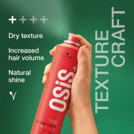 Schwarzkopf OSiS+ Texture Craft Dry Texture Spray - In Sfeerbeeld - Vakkappers