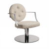 Salon Ambience Kappersstoel Camille Beige - Hero Vakkappers