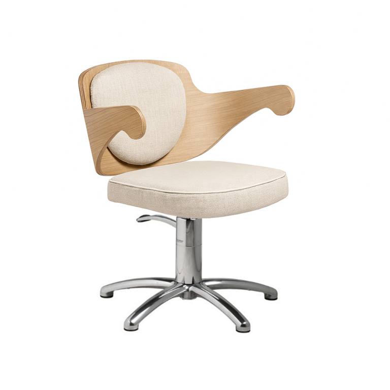 Salon Ambience Kappersstoel Embrace Beige - Hero Vakkappers