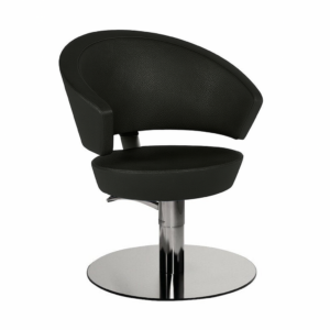 Salon Ambience Kappersstoel Flute Zwart - Hero Vakkappers