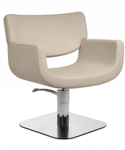 Salon Ambience Kappersstoel Quadro Beige - Hero Vakkappers