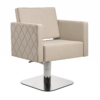 Salon Ambience Kappersstoel Square+ Beige - Hero Vakkappers
