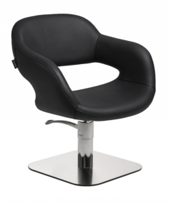 Salon Ambience Kappersstoel Vanessa Zwart - Hero Vakkappers