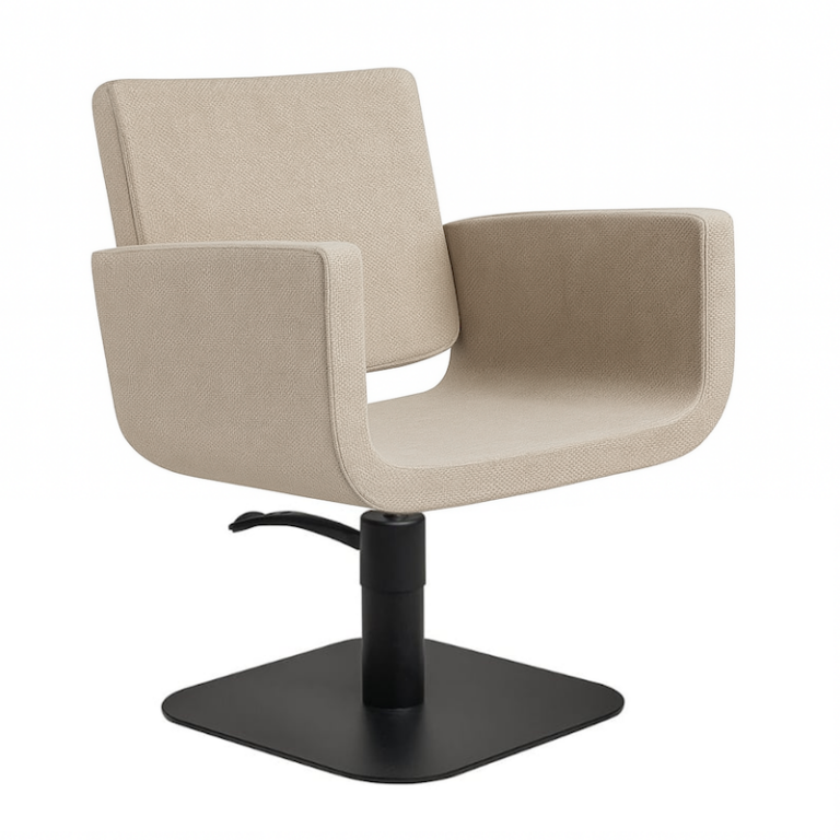 Salon Ambience Kappersstoel You Beige - Hero Vakkappers