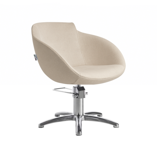 Luca Rossini Kappersstoel Aurora Beige - Hero Vakkappers