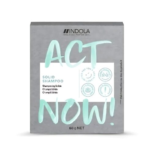 Indola ActNow Solid Shampoo 60gr - Hero Vakkappers