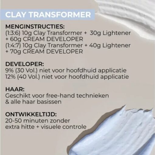 Indola Blonde Expert Clay Transformer 120gr - Sfeerbeeld 2 Vakkappers