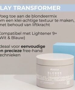 Indola Blonde Expert Clay Transformer 120gr - Sfeerbeeld Vakkappers