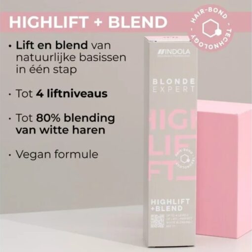 Indola Blonde Expert Highlift +Blend 60ml - Sfeerbeeld 2 Vakkappers