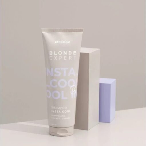 Indola Blonde Expert Insta Cool Shampoo - Sfeerbeeld 2 Vakkappers