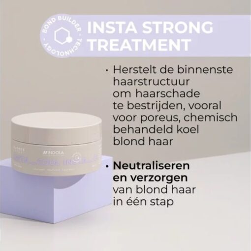 Indola Blonde Expert Insta Cool Treatment 200ml - Sfeerbeeld Vakkappers