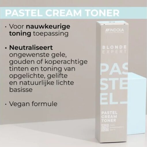 Indola Blonde Expert Pastel Cream Toner 60ml - Sfeerbeeld Vakkappers