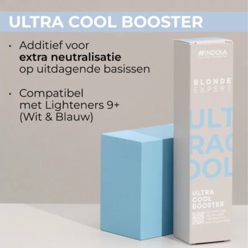 Indola Blonde Expert Ultra Cool Booster 60ml - Sfeerbeeld Vakkappers