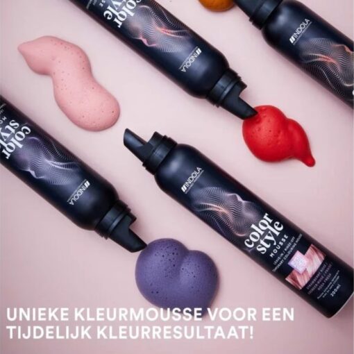 Indola Color Style Mousse 200ml - Sfeerbeeld 3 Vakkappers