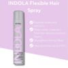 Indola Finish Flexible Haarspray 500ml - Sfeerbeeld Vakkappers