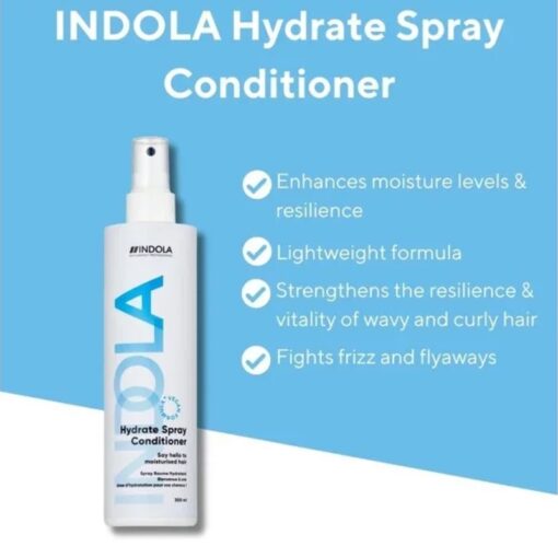 Indola Hydrate Spray Conditioner 300ml - Sfeerbeeld Vakkappers