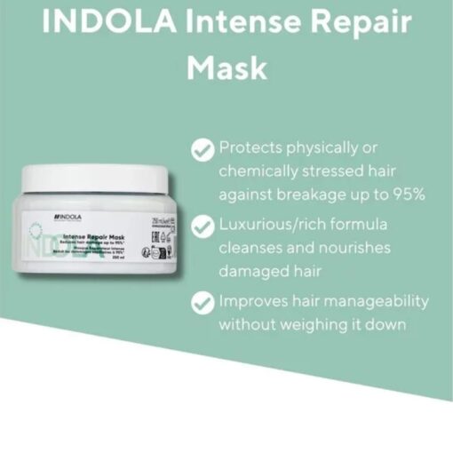 Indola Intense Repair Mask 250ml - Sfeerbeeld Vakkappers