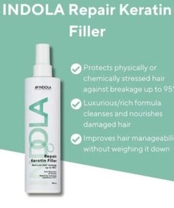 Indola Repair Keratine Filler Treatment 300ml - Sfeerbeeld Vakkappers