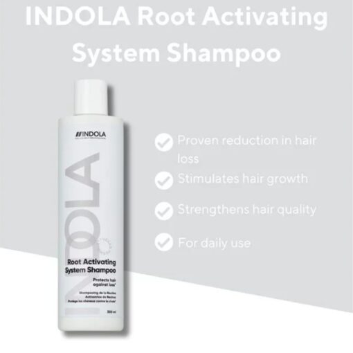 Indola Root Activating Shampoo 300ml - Sfeerbeeld Vakkappers