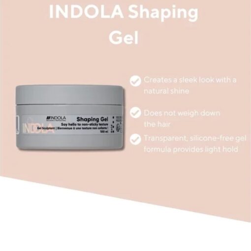 Indola Texture Shaping Gel 100ml - Sfeerbeeld Vakkappers