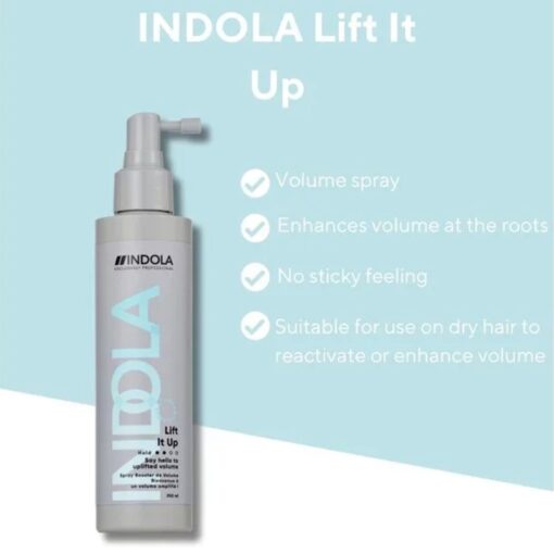 Indola Volume Lift It Up Volume Spray 200ml - Sfeerbeeld Vakkappers