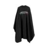 Gamma+ BLACK Cutting Cape With Silicon Collar - Hero Vakkappers