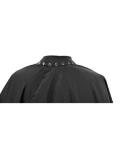 Gamma+ BLACK Cutting Cape With Silicon Collar - Sfeerbeeld 1 Vakkappers