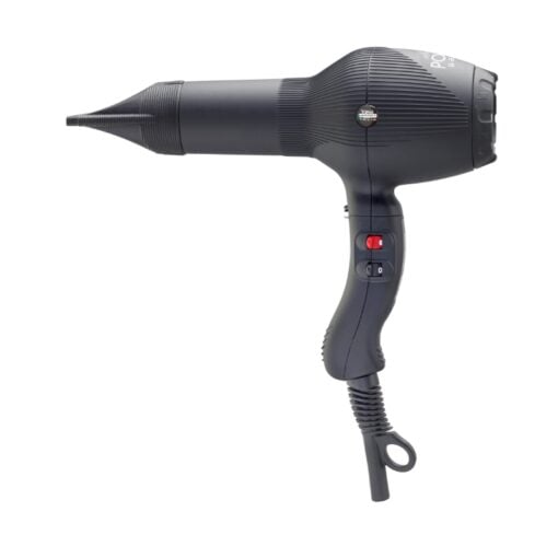 Gamma+ Barber Föhn Black - Hero Vakkappers