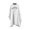 Gamma+ WHITE Cutting Cape With Silicon Collar - Hero Vakkappers