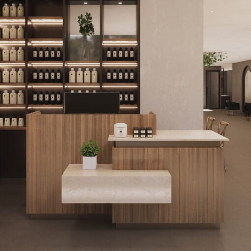 HairLounge Receptie - Sfeerbeeld Vakkappers