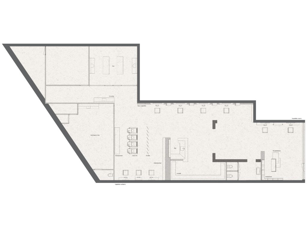 Plattegrond - HairLounge - Vakkappers