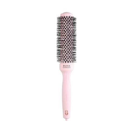 Olivia Garden Expert Blowout Speed Wavy Föhnborstel Roze - 35mm