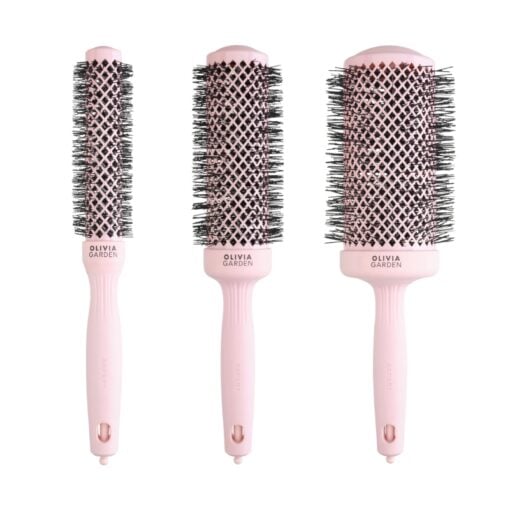 Olivia Garden Expert Blowout Speed Wavy Föhnborstel Roze - Hero Vakkappers