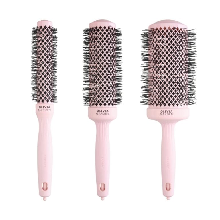 Olivia Garden Expert Blowout Speed Wavy Föhnborstel Roze - Hero Vakkappers