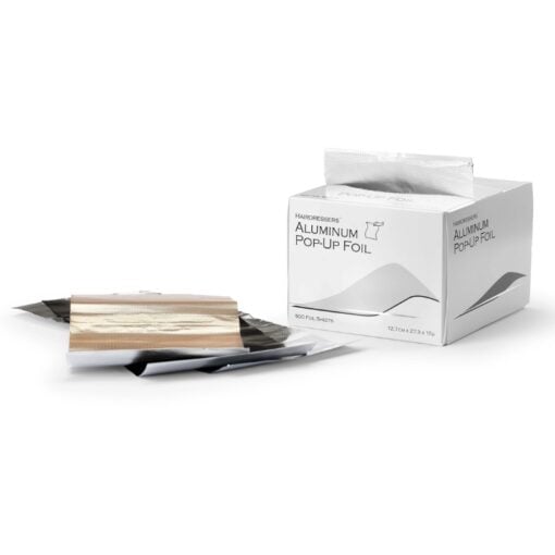 Aluminium Pop-up Foil - 500 Vellen - Black - Hero Vakkappers