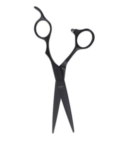 Olivia Garden SilkCut PRO Matt Black 5.75 Knipschaar - Sfeerbeeld Vakkappers