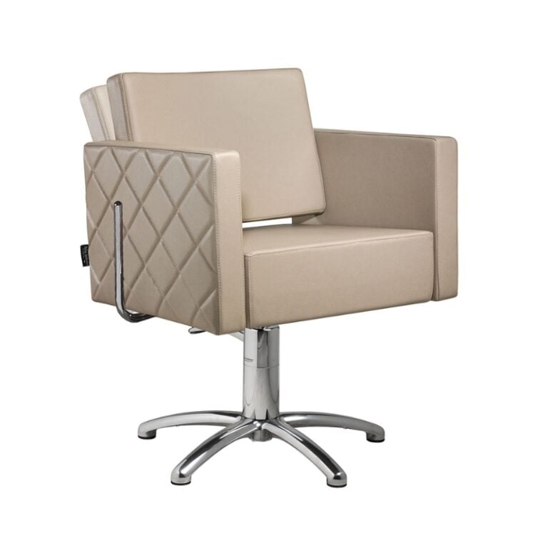 Salon Ambience Kappersstoel Square+ verstelbare rugleuning - Hero Vakkappers