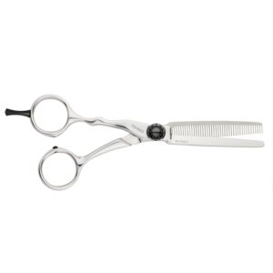 Tondeo Mythos Wave 36 Black Linkshandige Coupeschaar - Hero Vakkappers