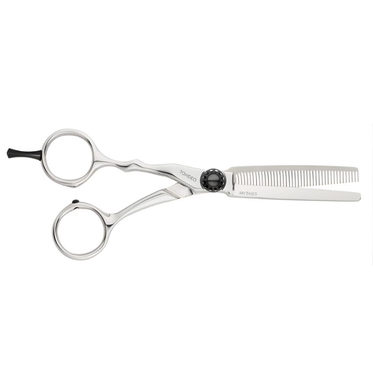 Tondeo Mythos Wave 36 Black Linkshandige Coupeschaar - Hero Vakkappers