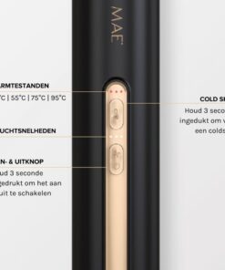 MAE Airstyler II Multistyler Zwart - Sfeerbeeld Vakkappers