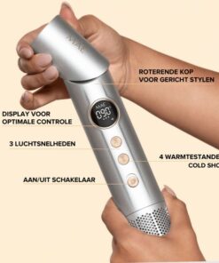 MAE Airstyler Pro II Multistyler Zilver - Sfeerbeeld Vakkappers