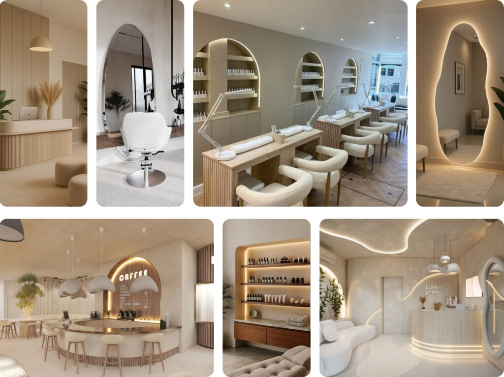 Moodboard - Salon Bellevue - Vakkappers