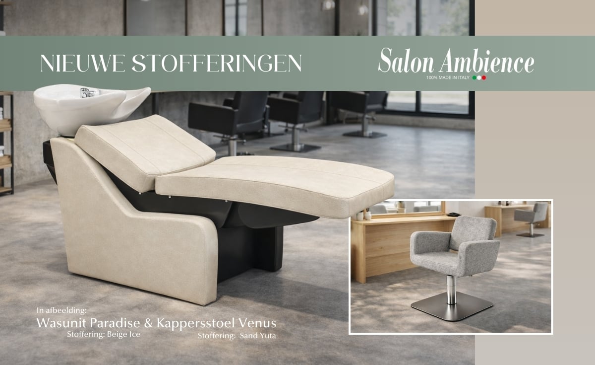Salon Ambience nieuwe stofferingen - Blog Vakkappers